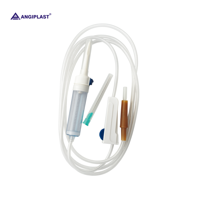 Vented Infusion Set with Needle - k25a07